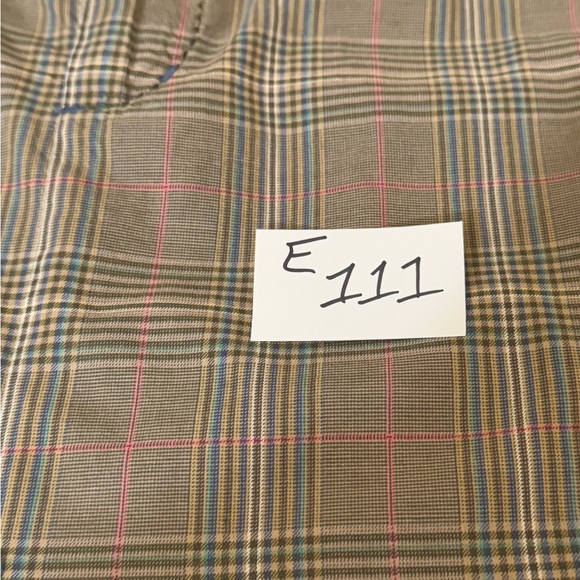 E-111 American Eagle Outfitters Green & Cream Plaid MIDI Skirt‎ Size 0 - Picture 11 of 13